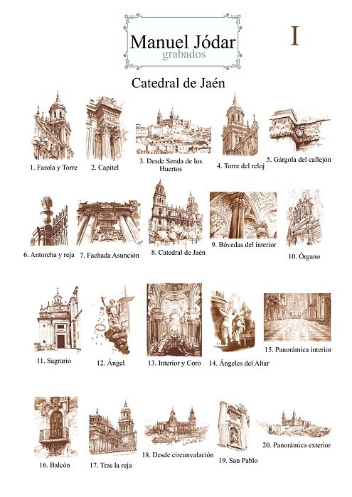 Carpeta I: Serie Catedral de Jaén